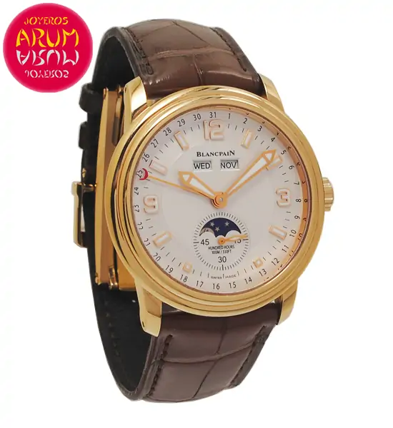 Blancpain Leman Calendar Shop Ref. 4163/888 "SOLD" Blancpain Leman Calendar Shop Ref. 4163/888 "SOLD"