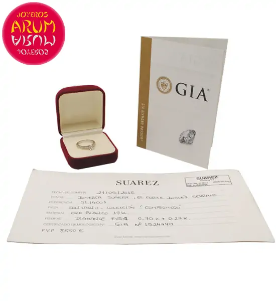 Suarez Ring 18K Gold with Diamond 0.70 ct. RAJ1452