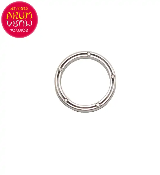 Damiani Ring White Gold with 5 Diamonds RAJ1469