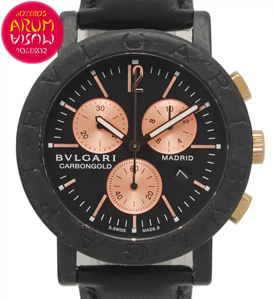 Bulgari Carbongold Madrid Shop Ref. 5233/1857 "SOLD"