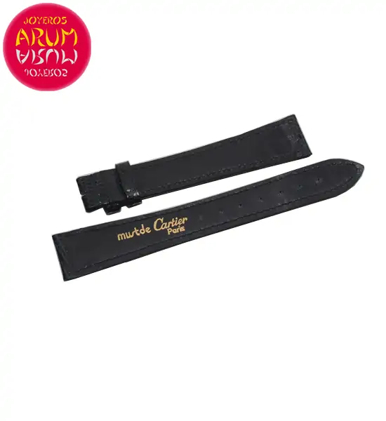 Cartier Must Leather Strap 18-13 RAC1484