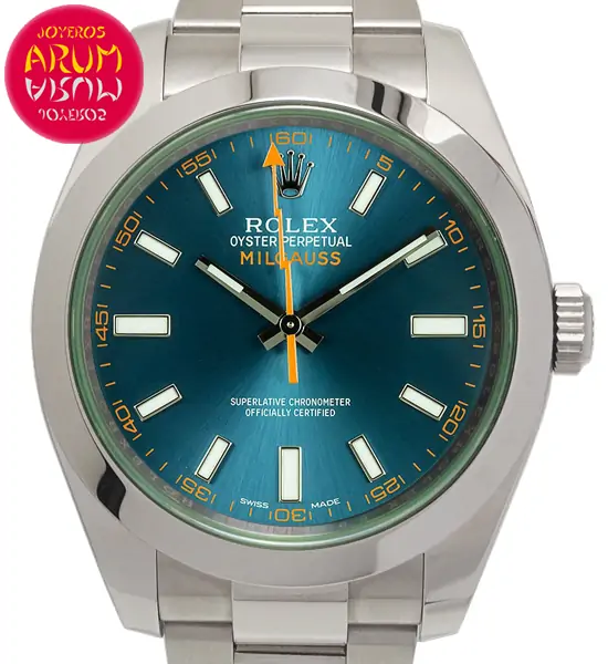Rolex Milgauss Blue Shop Ref. 5286/1912 "SOLD"