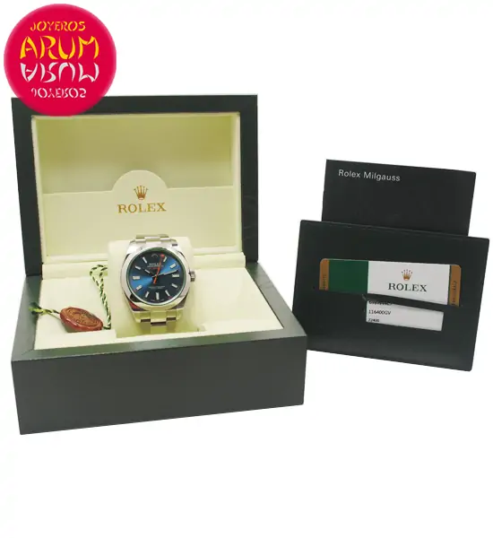 Rolex Milgauss Blue Shop Ref. 5286/1912 "SOLD"