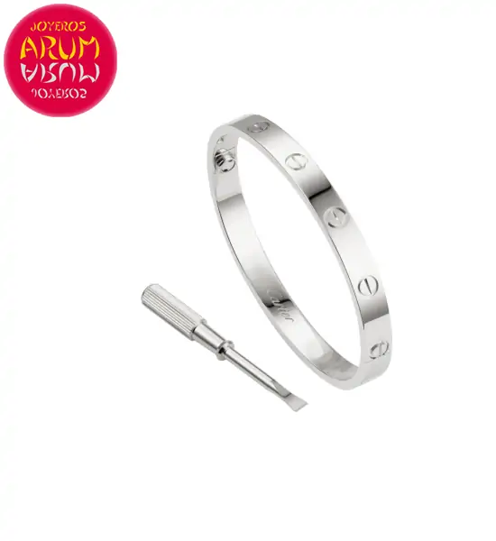 Cartier Love Bracelet White Gold RAJ1508 "SOLD"