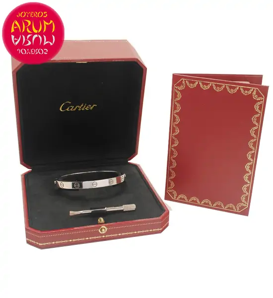 Cartier Love Bracelet White Gold RAJ1508 "SOLD"