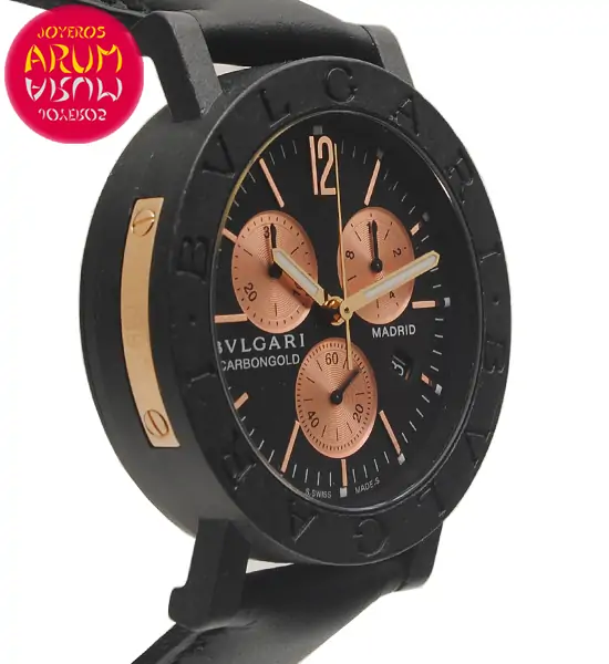 Bulgari Carbongold Madrid Shop Ref. 5460/2085 "SOLD"