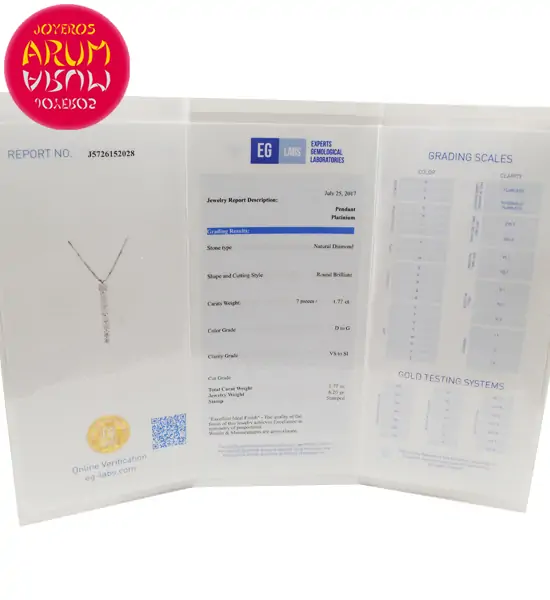 Savransky Pendant Gold with 8 Diamonds RAJ1521 "SOLD"