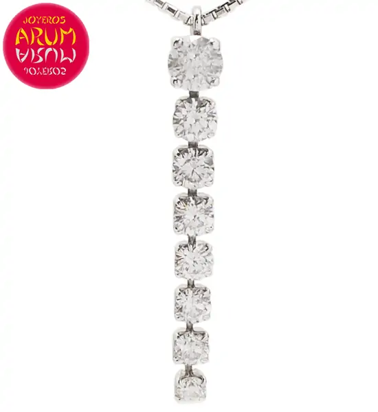 Savransky Pendant Gold with 8 Diamonds RAJ1521 "SOLD"