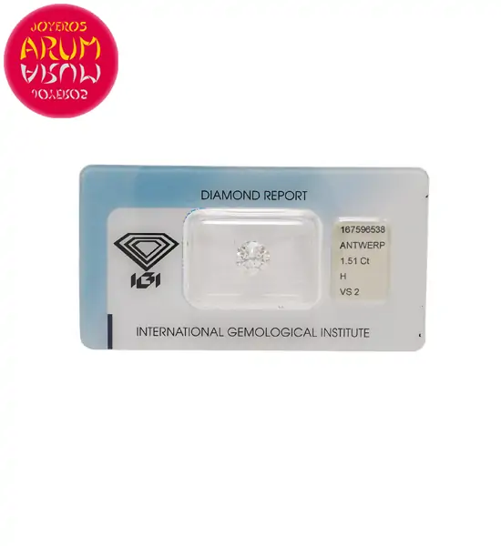 Diamond for Investment 1.51 ct. RAJ1531