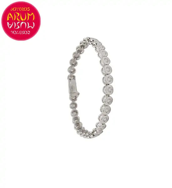 Riviere Bracelet Gold and Diamonds 1.94 ct. RAJ1525