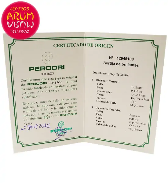 Perodri Ring White Gold with Diamonds RAJ1544