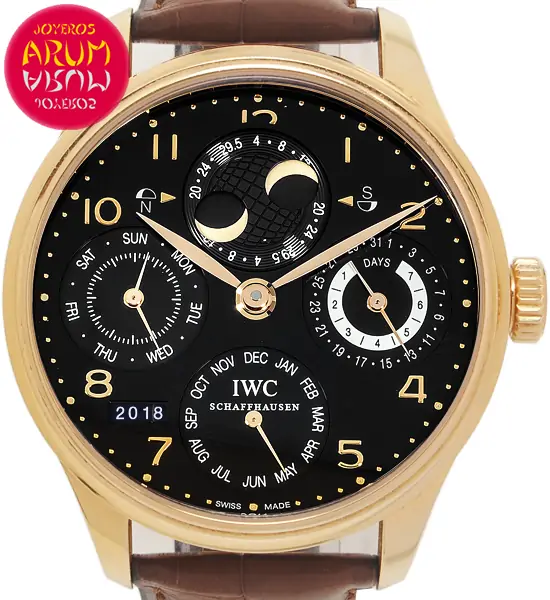 IWC Portuguese Perpetual Calendar Shop Ref. 5580/2205 IWC Portuguese Perpetual Calendar Shop Ref. 5580/2205