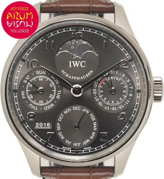 IWC Portuguese Perpetual Calendar Shop Ref. 4988/1613