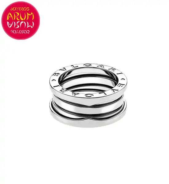 Bulgari B.Zero1 3 Band Ring White Gold RAJ610