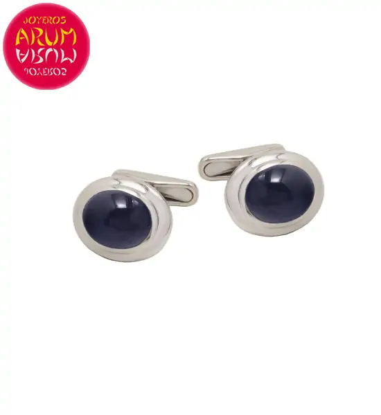 Suarez Cufflinks White Gold RAJ1585