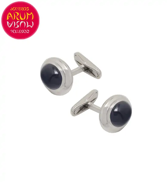 Suarez Cufflinks White Gold RAJ1585