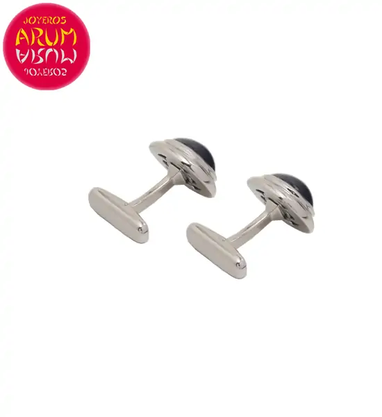 Suarez Cufflinks White Gold RAJ1585