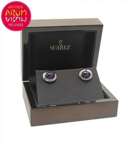 Suarez Cufflinks White Gold RAJ1585
