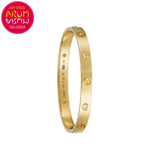 Cartier Love Bracelet Gold and Diamonds RAJ1612 "SOLD"