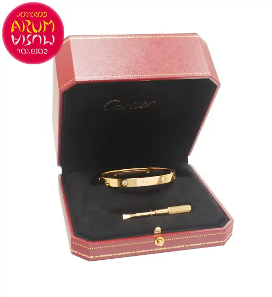 Cartier Love Bracelet Gold and Diamonds RAJ1612 "SOLD"