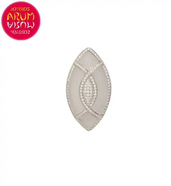 Suarez Ring Gold Quartz and Diamonds RAJ1630