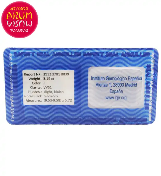 White Gold Ring with Diamond 3.19 ct. RAJ1615