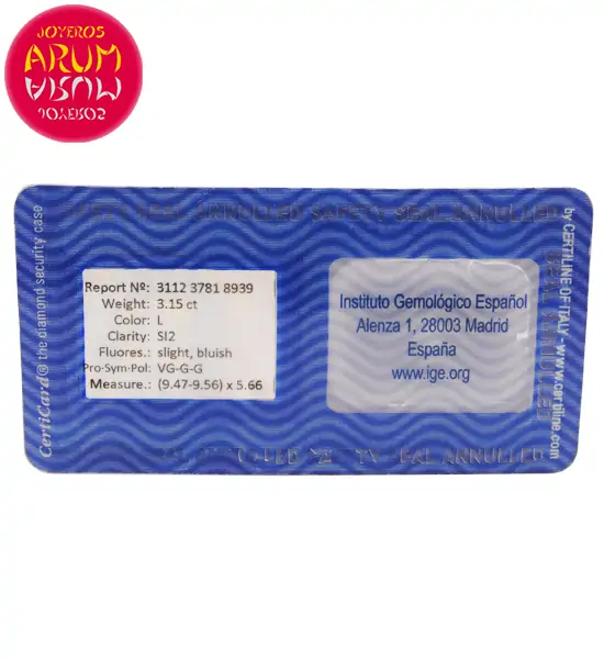 White Gold Ring with Diamond 3.15 ct. RAJ1614