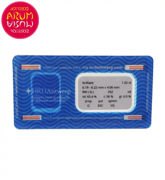 Diamond for Investment 1.02 ct. RAJ1636