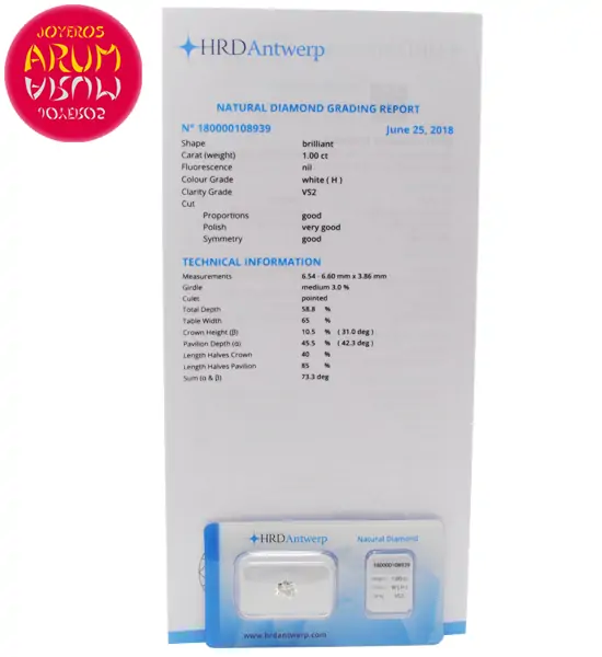 Diamond for Investment 1.00 ct. RAJ1633